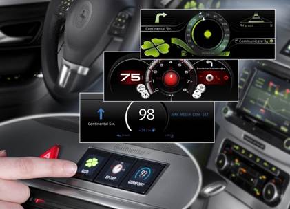 Continental Auto HMI Designs