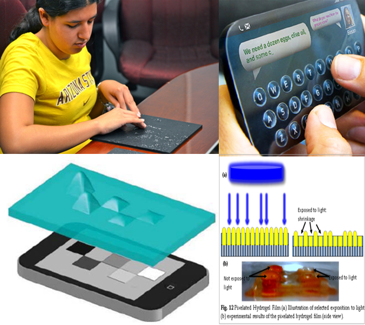 Braille Tactile Display (dots) For Visually Impaired People