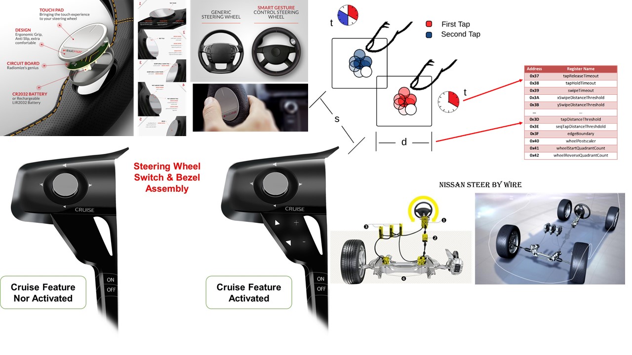 Seamless Steering Wheel Design