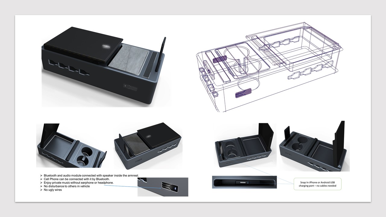 Smart Rear Seat Armrest – Cost Add < $10.00